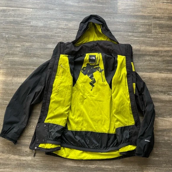 The north face hyvent jacket black large - Picture 2 of 5